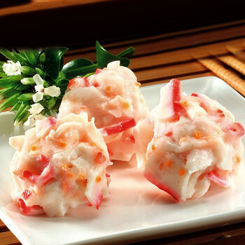 火锅丸子关东煮食材烧烤丸串麻辣烫虾丸汤料必备龙虾丸1000g