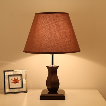 新中式台灯卧室床头中国风复古典简约创意客厅书房酒店工程装饰灯咖啡