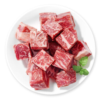 泰森tyson 谷饲原切上脑块1.5kg 美国谷饲牛肉 牛肉生鲜