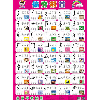数字1 100无声挂图单张汉语拼音字母九九乘法表笔画笔顺英文字母部首偏旁 图片价格品牌报价 京东