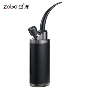 ZOBO正牌粗细烟烟丝三用水烟壶可清洗过滤烟嘴过滤器ZB-538黑色
