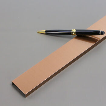 不锈钢u型槽背景墙框 吊顶装饰条收边框黑钛金踢脚线封边扣条 玫瑰