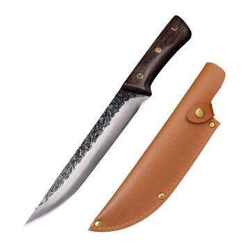 龙泉手工锻打剃骨剃肉专用刀去骨刀水果刀杀羊杀牛