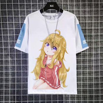 杉派狼珈百璃的堕落印象短袖t恤日常二次元动漫周边痛衣服男女漫展