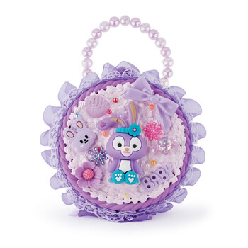 蔓巴荟儿童diy手工制作仿真奶油胶手提包材料包 宝宝早教玩具 优雅