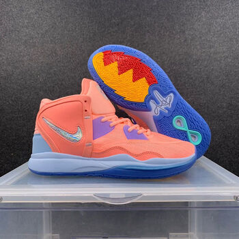 纯原欧文8代篮球鞋耐磨防滑透气缓震zoom双气垫款运动鞋 欧文8_粉色