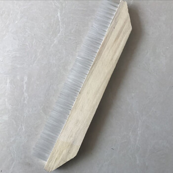 做防水用的刷子丙纶刷大排刷自粘卷材通用毛刷去角清洗灰尘工业刷白色