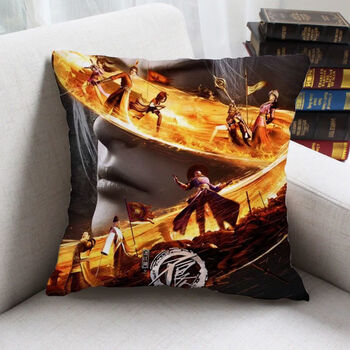 吉斯凡画江湖之不良人周边抱枕 靠垫靠枕李星云姬如雪陆林轩二次元