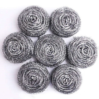 钢丝球手镯钢丝球手镯钢丝球清洁球厨房用品大号手柄不锈钢不生锈不