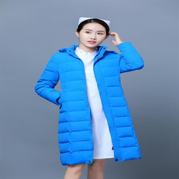 护士棉衣加厚羽绒服120急救冬季瑞雪天使棉服外套短款马甲导诊冬装