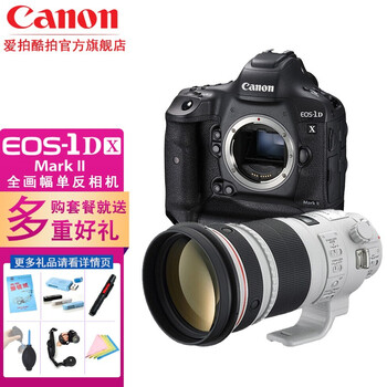 佳能（CANON） EOS-1D X Mark II 全画幅4K专业单反相机 1DX2 300mm f/2.8L IS II USM 套餐六