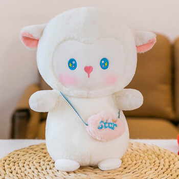 机公仔毛绒玩具流量款娃娃精品抓机婚庆抛洒礼品玩偶 star背包小羊 8