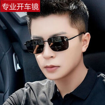 雷朋太自动变色新款太阳镜男士开车专用防紫外偏光高清墨镜驾驶眼镜潮
