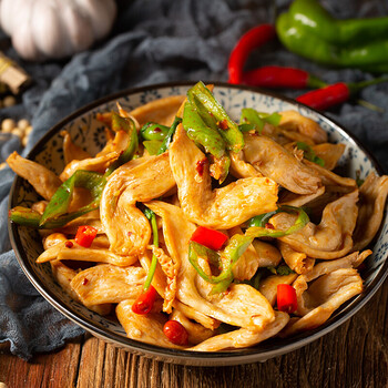 素鸡翅豆制品干货人造肉豆皮腐竹蛋白肉凉拌菜散装麻辣