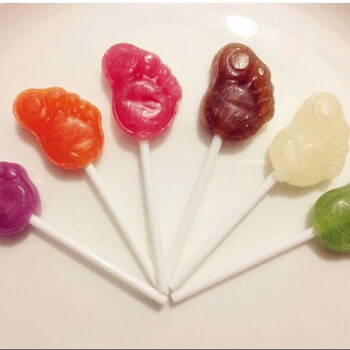 茗仟【批发】丫丫棒棒糖大脚丫糖创意棒棒糖装休闲零食 10支