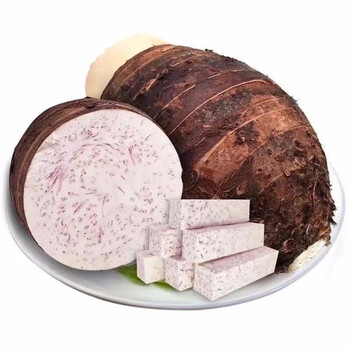 现挖广西荔浦芋头 槟榔大芋头 火锅食材 香芋 新鲜蔬菜 5斤中果(5-8个