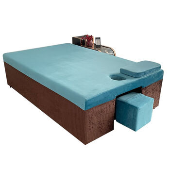 泰式按摩床中式按摩理疗床推拿推油美容酒店会所spa床定制透 2m长*1m