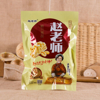 赵老师每日坚果酥花生酥498g袋装四川特产花生糖麦芽糖酥糖公休闲小