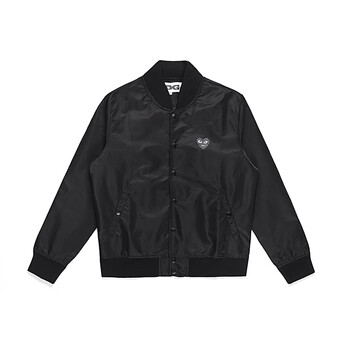 play comme des garcons川久保玲cdg 秋季男女爱心休闲夹克棒球服外套