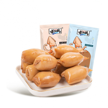 求仙岛仔250g500g带满籽麻辣墨鱼仔独立小包装即食海味网红零食小吃仔