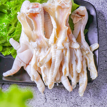 新鲜无骨鸡爪22个装生鲜生鸡爪袋装半成品手工去骨食材商用 无骨鸡爪