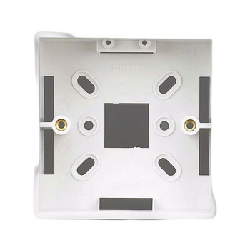 正泰 chnt 开关插座86型明装盒 neh1-201 塑料明盒明装底盒86型明盒(5