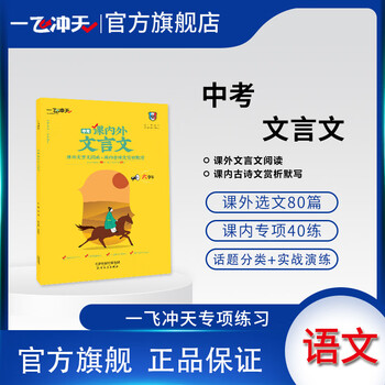 一飞冲天中考课内外文言文阅读古文国学分类解读9年级同步阅读