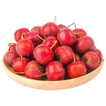 现摘现发山西绛县山楂鲜果新鲜现摘当季冰糖葫芦整箱批发净重5斤普通