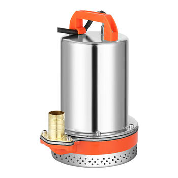 直流潜水泵电瓶车水泵12v24v48v60v72v抽水浇菜浇花电瓶潜水泵1寸12v