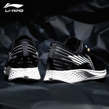 李宁lining跑步鞋男鞋2022年春季新品赤兔4代男子一体织减震轻质跑鞋