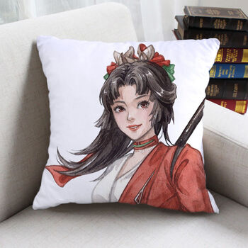 康童新英雄云缨周边抱枕王者荣耀新皮肤来图定制男女生礼物床靠枕头 4