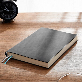 a5网格款笔记本子小方格本加厚简约大学生复古软皮面手绘像素画画格子