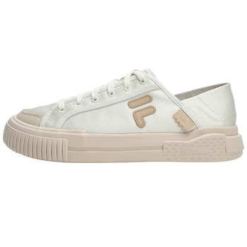 FILA FUSION女鞋奶白/木薯粉 36.5帆布鞋确实值得入手吗（斐乐帆布鞋和匡威哪个好穿）