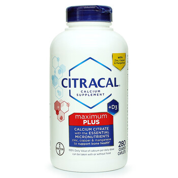 国内 美国 baye r拜耳citracal美信钙柠檬酸钙片280片 片280片