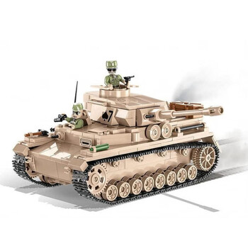 定制cobi积木二战cobi欧洲积木二战北非德系panzeriv四号g型坦克2546