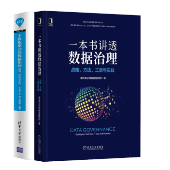 一本书讲透数据治理 战略方法工具与实践+主数据驱动的数据治理原理技术与实践书籍