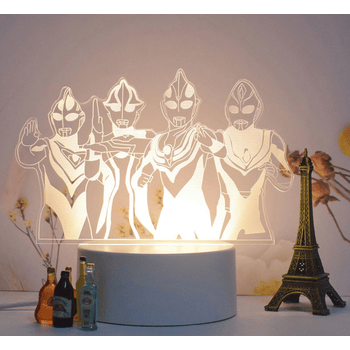 奥特曼磁悬浮创意小夜灯迪迦神光棒儿童玩具送男朋友生日礼物送男生