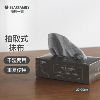 小熊一家抹布/百洁布价格走势及销量趋势分析