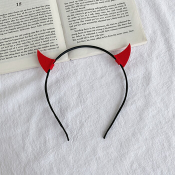 万圣节发箍舞会装饰头箍表演南瓜幽灵蜘蛛头扣儿童头饰礼物女1红角小