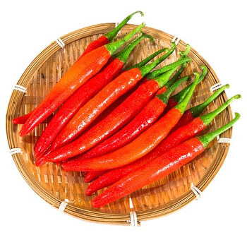 新鲜美人椒小米红椒当季薄皮辣椒整箱农家圣诞团建活动送礼2斤品质