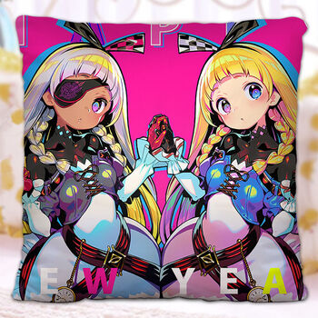 多娜多娜周边dohnadohna多娜多娜来一起做坏事吧抱枕双面