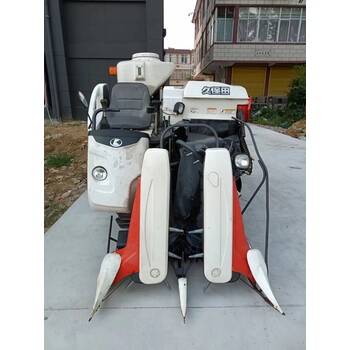 刘不丁小型履带式联合谷物水稻收割机农业机械