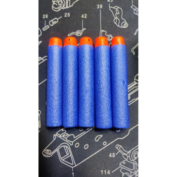 软弹通用热火精英软弹枪软弹儿童玩具枪海绵吸盘红狙子弹空心软头精英