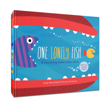 现货 One Lonely Fish 一条孤独的小鱼 英文原版 启蒙早教绘本