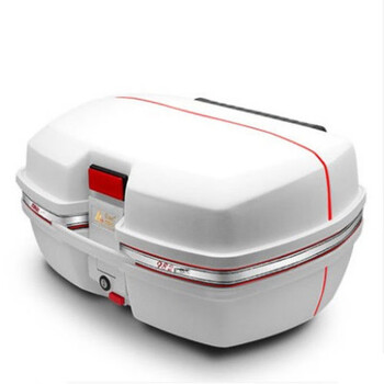 适用于爱得乐982摩托车尾箱gsb特大号工具箱125踏板电动车储物后备箱