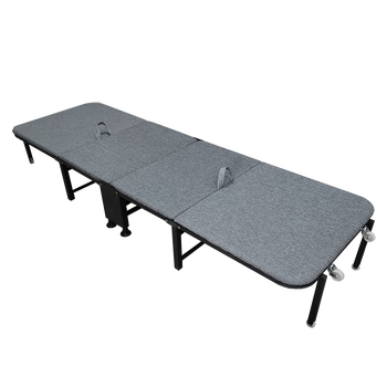 华马床折叠午休床行军床午睡床便携床床单人四折床陪护床简易床午休