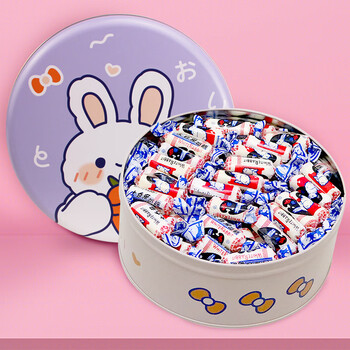 大白兔奶糖礼盒罐装送男生女生闺蜜生日礼物高颜值糖果喜糖 萝卜兔