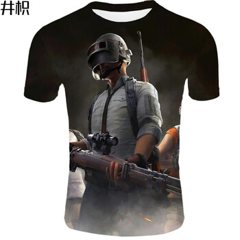 gta5工厂 游戏gta印花短袖侠盗猎车手5圣安地列斯夏季t恤衫上衣服 cbt