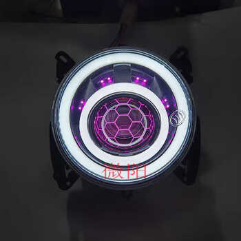 定制微阳适用小牛大灯总成n1/n7电摩改装双光透镜大灯亮 套餐77小牛