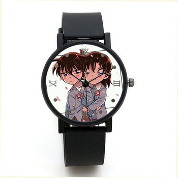 怪盗基德名侦探柯南工藤新一周边手表休闲时尚表男女学生表柯南手表16